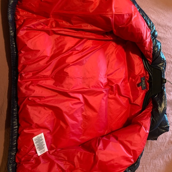 Polo Ralph Lauren water resistant Down Coat Jacket boys size M - Picture 3 of 7